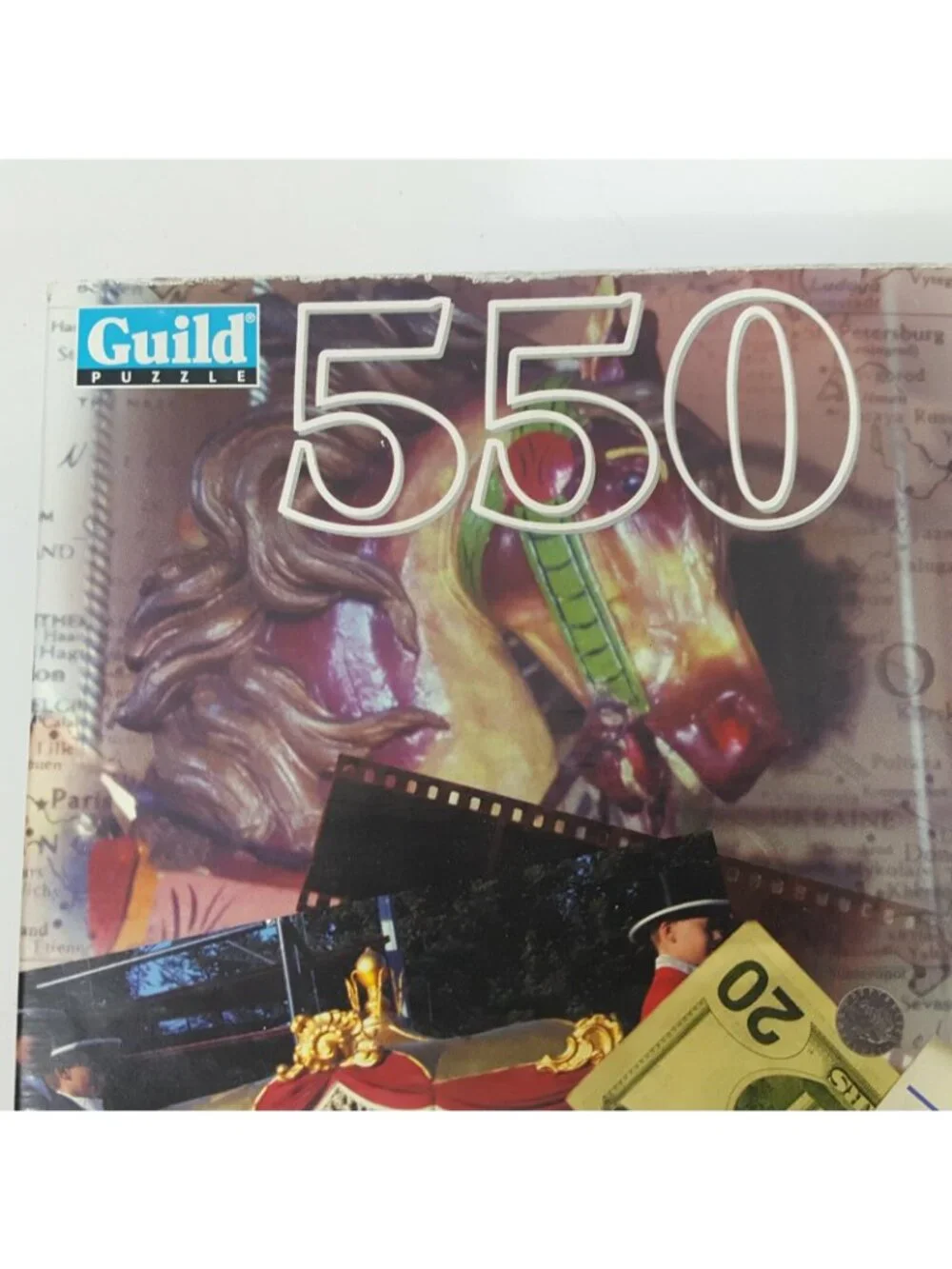 550 Piece Vintage Hasbro Guild Puzzle COMPLETE 